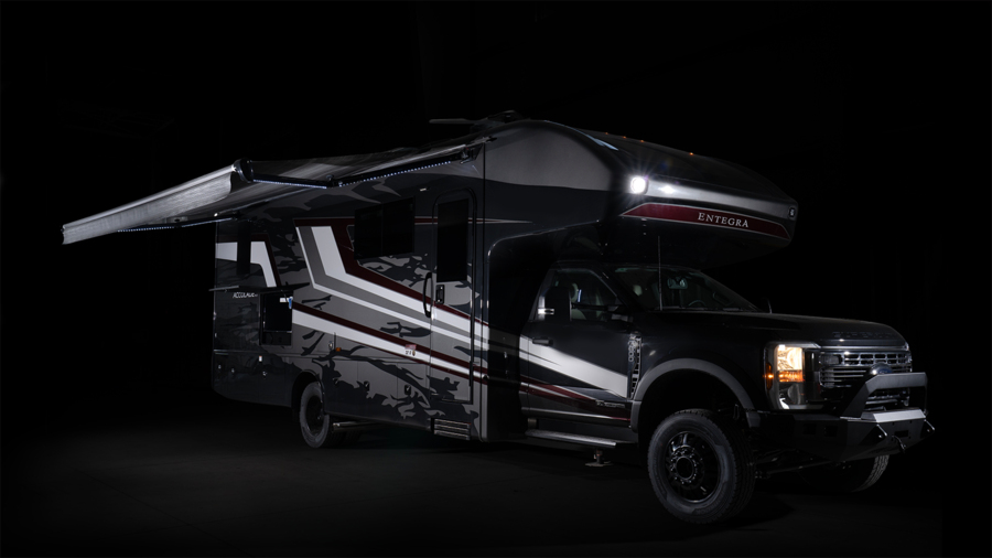 Accolade XT 32U Patio Awning with LED Lights