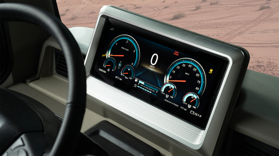 Aspire 44R Valid™ 15 in. Digital Dash