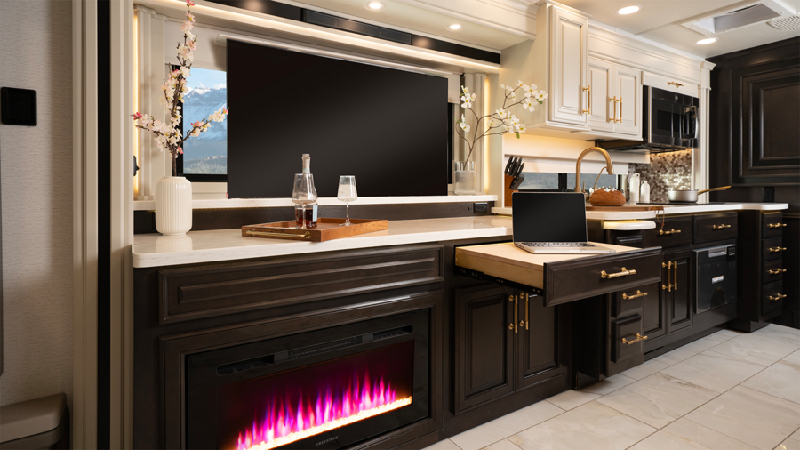 Cornerstone 45V Optional Media Center