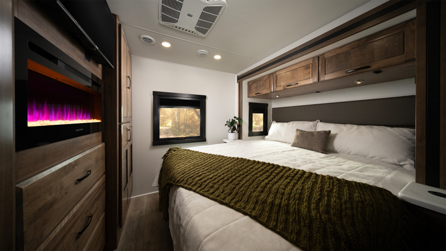 Accolade XT 35L Bedroom with Bed Down
