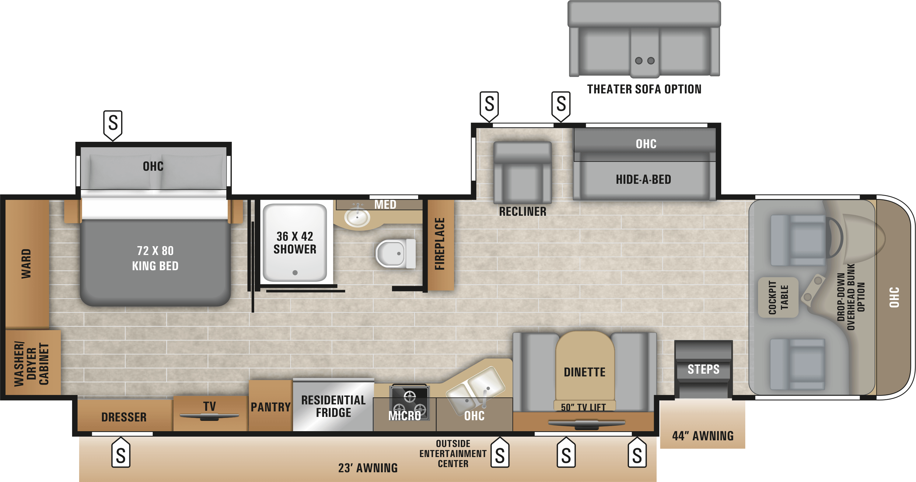 The 2019 Emblem Class A Motorhome | Entegra Coach